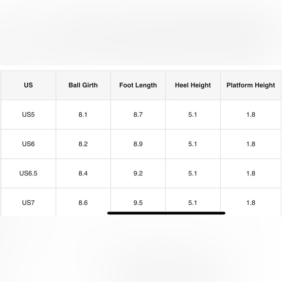 Platform Black Chunky Heels - Picture 11 of 12